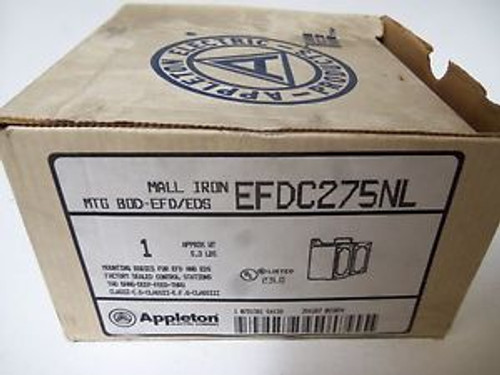 APPLETON EFDC275NL EXPLOSION PROOF JUNCTION BOX NEW IN BOX