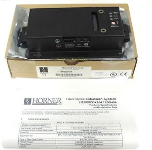 HORNER ELECTRIC HE800FOX104C FIBER OPTIC EXPANSION MODULE HE800FOX104 New