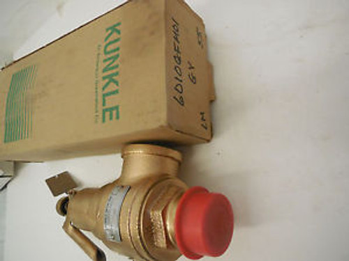 NEW KUNKLE 6010GFM01-LM RELIEF VALVE 6010GFM01LM0055