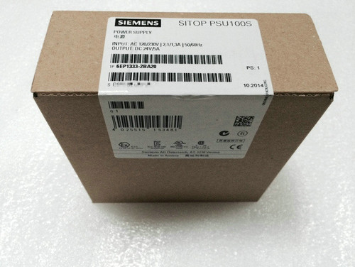 6EP1333-2BA20 6EP1333-2BA20 siemens SITOP PSU100S 24 V/5 A