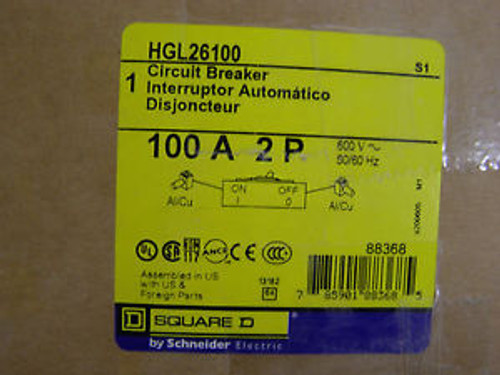 SQUARE D HGL26100  Breaker
