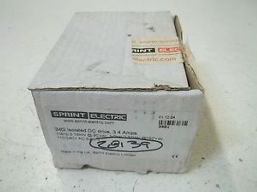 SPRINT ELECTRIC 340I ISOLATED DC DRIVE, 3.4 AMPS NEW IN A  BOX