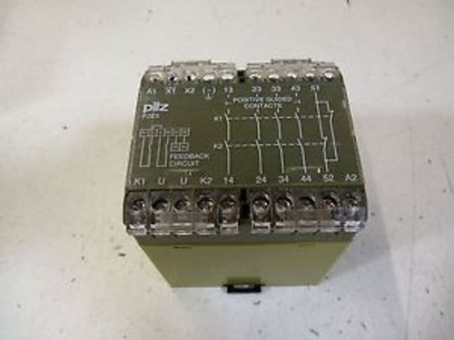 PILZ PZE 5 120VAC 4S10  NEW OUT OF BOX