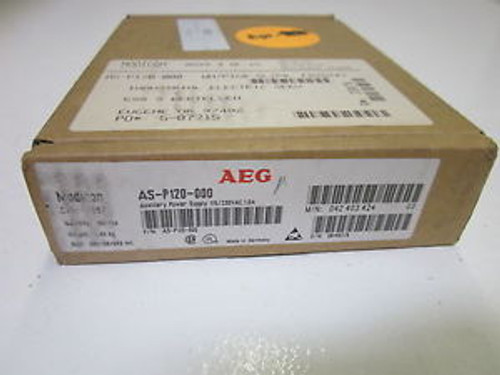 MODICON AS-P120-000 AUXILIARY POWER SUPPLY 115/230VAC AS PIC. NEW IN A BOX