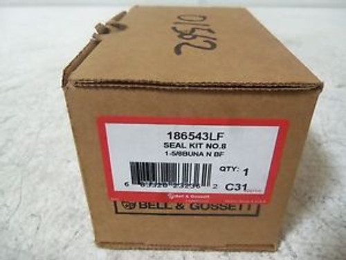 BELL & GOSSETT 186543LF SEAL KIT NO. 8 1-5/8 NEW IN BOX