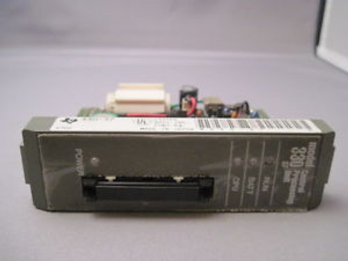 Siemens SIMATIC Texas Instrument Model 330 - 37 Central Processing Unit