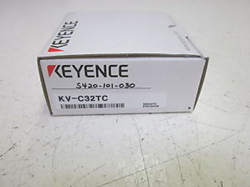 KEYENCE KV-C32TC OUTPUT MODULE 30VDC NEW IN A BOX