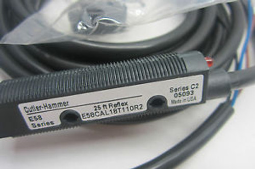 NEW CUTLER HAMMER E58CAL18T110R2 PHOTOELECTRIC SENSOR