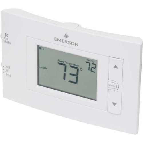 Emerson 24 Volt Single Stage Non Programmable Heat & Cool Thermostat