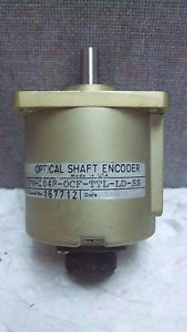 DISC INSTRUMENTS OPTICAL SHAFT ENCODER 701FR-2048-OCF-TTL-LD-SS NEW 701FR