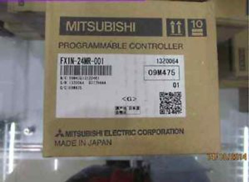 1pc Mitsubishi PLC FX1N-24MR-001
