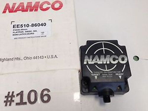 NEW EE510-86040 NAMCO PROXIMITY SWITCH 40MM SH FP 3WDC NO NLSCP EUR FF