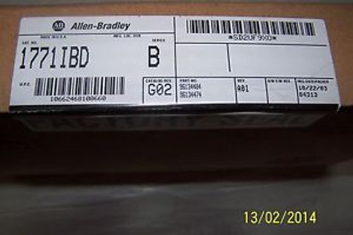 NEW IN BOX ALLEN BRADLEY 1771-IBD INPUT MODULE B 10-30VDC