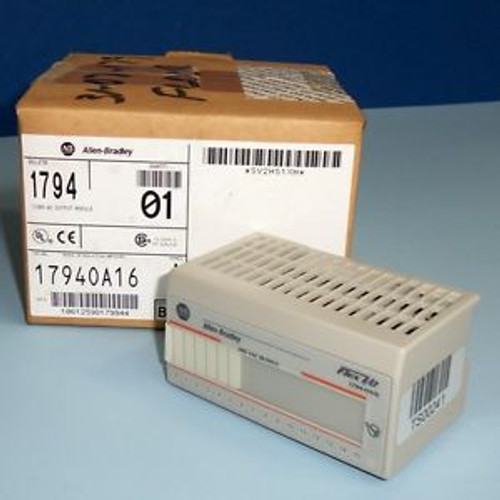 ALLEN BRADLEY 120V AC OUTPUT MODULE, 17940A16 SER. A, New