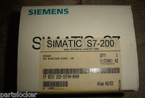 SIEMENS SIMATIC S7-200 6ES7 222-1EF00-0XA0 MODULE NEW