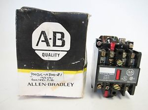 Allen Bradley 700DC-N300Z1 700DCN300Z1?áSer C Type N Control Relay 115-125v DC