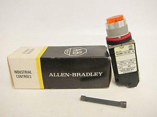 Allen Bradley 800MR-PB16AAS Ser D Push Button Switch 300v Small Round?á10 AMP MAX