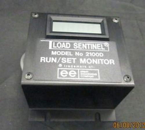 EE Ebbert Engineering 2100D Load Sentinel Run/Set Monitor new