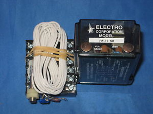 Electro Corporation Honeywell Inductive Gauging System PA11560 PA115 New