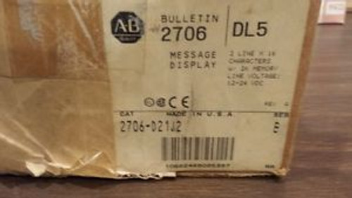 ALLEN BRADLEY 2706-D21J2 SER.B MESSAGE DISPLAY NEW IN A BOX