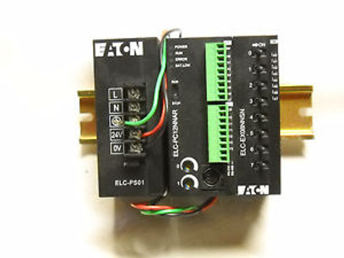 Eaton ELC-PC12NNAR PLC, 8 AC IN, 4 Relay Out