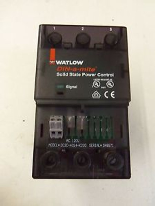 WATLOW SOLID STATE POWER CONTROL DC2C-4024-K200 NEW OUT OF BOX