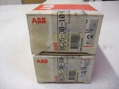 2 ABB B25-30-10-01 NEW IN BOX