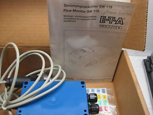 New E.T.A Electronic SW119-AC115V Flow Monitor SW119AC115V