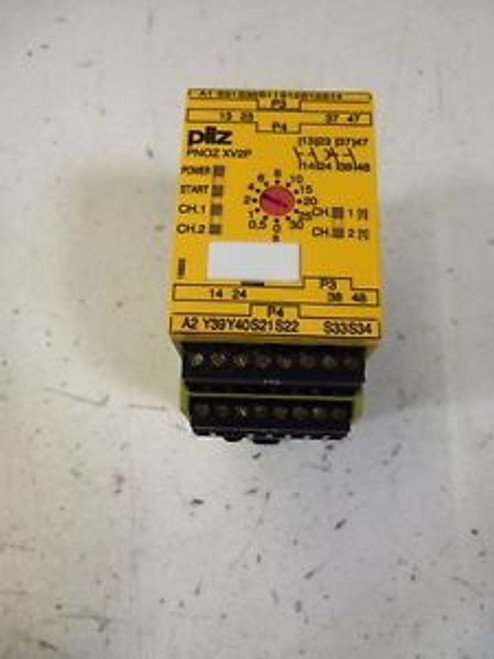 PILZ PNOZ XV2P 30/24VDC 2n/o 2n/ot NEW OUT OF BOX