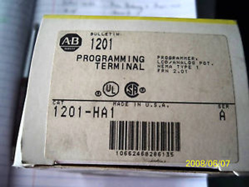 ALLEN BRADLEY PROGRAMMING TERMINAL -   1201-HA1