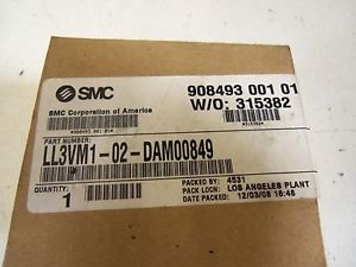 SMC LL3VM1-02-DAM00849 NEW IN BOX