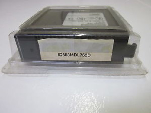 GE FANUC IC63MDL753D OUTPUT MODULE 0.5A 12/24VDC NEW IN A BOX
