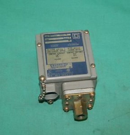 Square D, 9012-GDW-5, Pressure Switch NEW