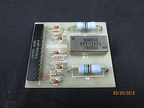 NOS HDR POWER SYSTEMS 2005000 RELAY CIRCUIT BOARD CARD