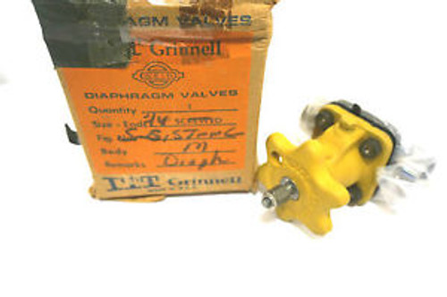 NEW ITT GRINNELL ASTM A-351 DIAPHRAGM VALVE ASTMA351