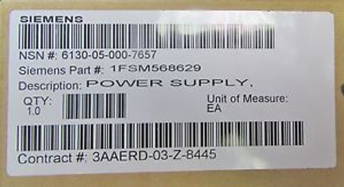 SIEMENS MEANWELL DRP 480 24 Switching Regulator Power Supply IFSM568629