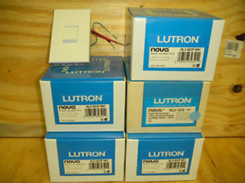 LUTRON NOVA MAGNETIC LOW VOLTAGE DIMMER NLV-603P-WH
