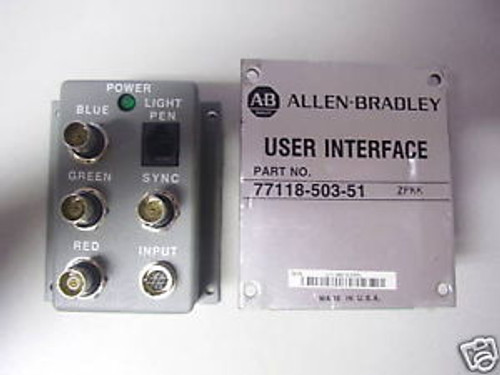 ALLEN-BRADLEY 77118-503-51 USER INTERFACE BOX