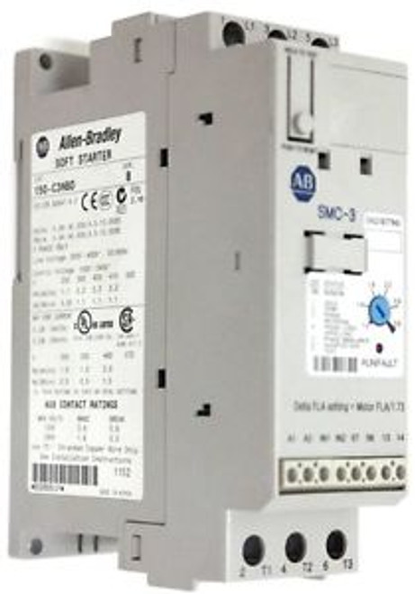 NEW ALLEN BRADLEY 150-C3NBD SOFT STARTER 150C3NBD, SER. B, FRN: 2.10