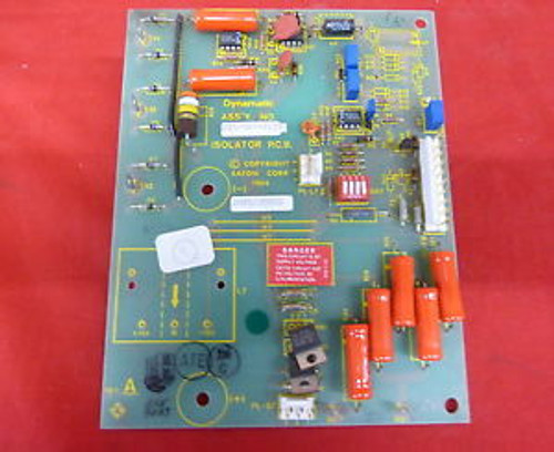 DYNAMATIC E15-597-4123 NEW ISOLATOR PCB BOARD REV A 3F6