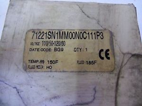 PARKER SKINNER VALVE SOLENOID VALVES 71221SN1MM00N0C111P3 NEW IN BOX PARKER SKINNER VALVE SOLENOID VALVES 71221SN1MM00N0C111P3 NEW IN BOX