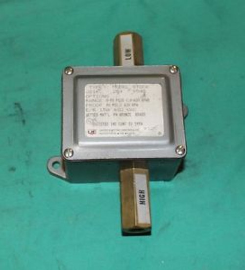 United Electric, J21K 254 9545, Pressure Switch 0-90psid NEW
