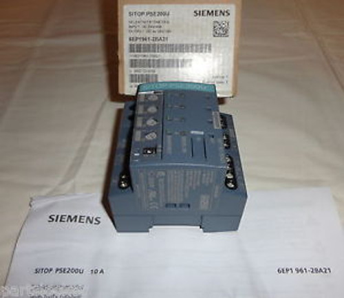 SIEMENS 6EP1961-2BA21 MODULE SITOP PSE200U 6EP19612BA21 NEW