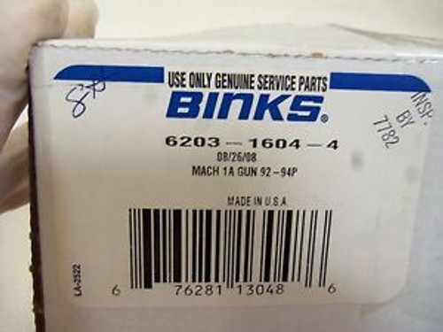 BINKS SPRAY GUN 6203-1604-4 NEW IN BOX