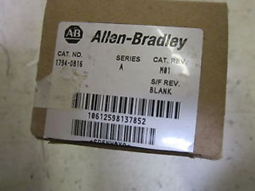 ALLEN BRADLEY 1794-OB16 SER.A 24VDC SOURCE OUTPUT  NEW IN A BOX