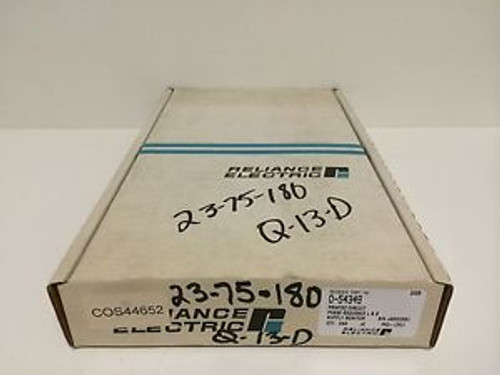 NOS SEALED BOX RELIANCE ELECTRIC PHASE SEQUENCE LS SUPPLY MONITOR BOARD 0-54349