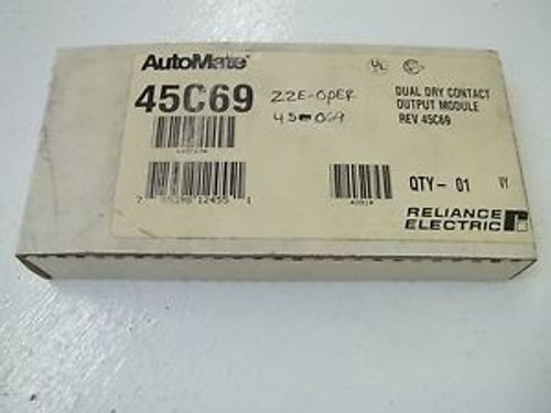 AUTOMATE 45C69 DUAL DRY CONTACT OUTPUT MODULE NEW IN A BOX