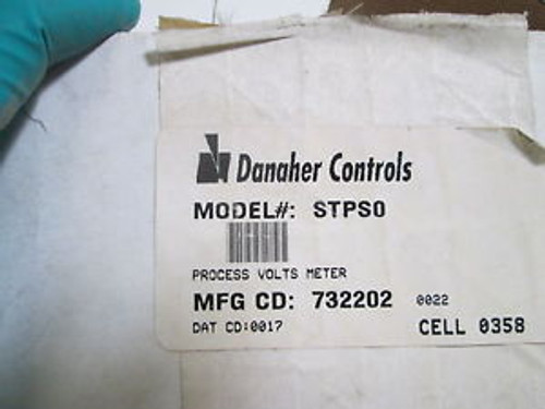 DANAHER PROCESS VOLT METER STPS0 NEW IN BOX