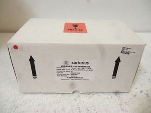 46 SARTORIOUS BIOSART 100 MONITOR 16401-47-06--ACK NEW IN BOX