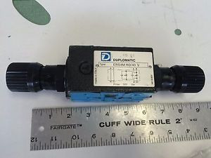 NEW DUPLOMATIC ERS4M-RD/40-V VALVE BLOCK HYDRAULIC , CS